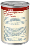 Blue Buffalo Homestyle Recipe Adult Beef Dinner with Garden Vegetables Canned Dog Food