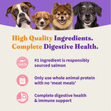 Halo Holistic Complete Digestive Health Wild-caught Salmon and Whitefish Dog Food Recipe Adult Dry Dog Food