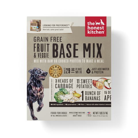 The Honest Kitchen Grain Free Fruit & Veggie Recipe Dog Food Base Mix