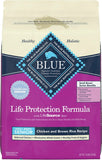 Blue Buffalo Life Protection Formula Small Breed Senior Chicken & Brown Rice Recipe Dry Dog Food