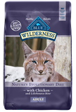 Blue Buffalo Wilderness High-Protein Grain-Free Adult Chicken Recipe Dry Cat Food
