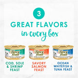 Fancy Feast Classic Seafood Feast Variety Pack Canned Cat Food