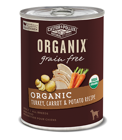 Castor and Pollux Organix Turkey Carrot & Potato Canned Dog Food