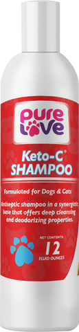 Pure Love Ketoconazole 1%, Chlorhexidine 2% Shampoo for Dogs and Cats