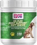 Pure Love Ez-Flex Joint Support Soft Chews for Dogs