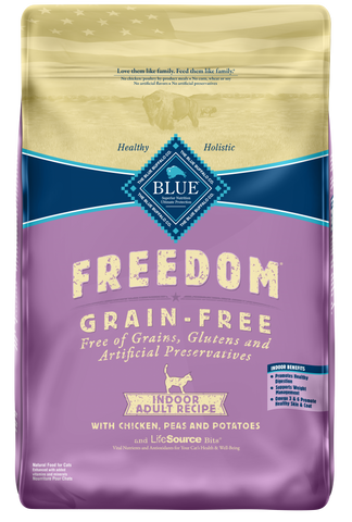 Blue Buffalo Freedom Grain-Free Indoor Adult Chicken Recipe Dry Cat Food