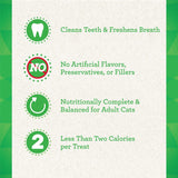 Greenies Feline Dental Oven Roasted Chicken Flavor Cat Treats