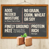 Merrick Purrfect Bistro Grain Free Wet Cat Food Turkey Recipe Pate