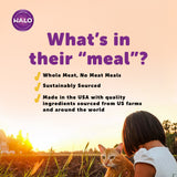 Halo Indoor Grain Free Healthy Weight Holistic Wild Salmon & Whitefish Recipe Dry Cat Food
