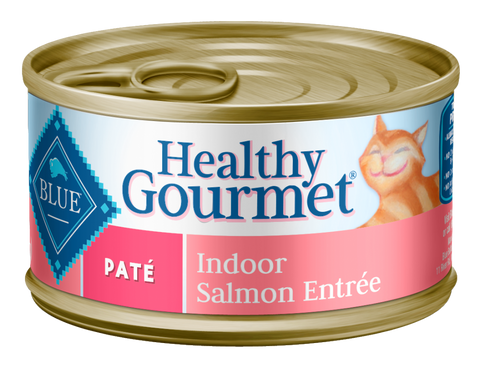 Blue Buffalo Healthy Gourmet Adult Indoor Salmon Entree Canned Cat Food