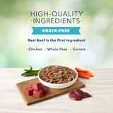 Blue Buffalo Freedom Grain Free Grillers Hearty Beef Dinner Canned Dog Food