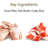 Applaws Natural Wet Tuna Fillet with Crab in Broth