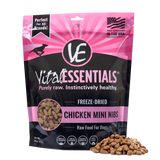 Vital Essentials Freeze Dried Grain Free Chicken Mini Nibs Entree for Dogs Food