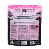Vital Essentials Freeze Dried Grain Free Chicken Mini Patties Entree for Dogs Food