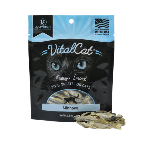 Vital Essentials Vital Cat Freeze Dried Grain Free Minnows Cat Treats