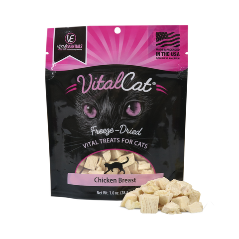 Vital Essentials Vital Cat Freeze Dried Grain Free Chicken Breast Cat Treats