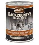 Merrick Backcountry Grain Free Chunky Venison & Beef Canned Dog Food