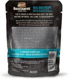 Merrick Backcountry Grain Free Real Duck Cuts Recipe Cat Food Pouch