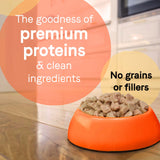 Canidae Grain Free PURE Petite Small Breed Cacciatore Style Dinner Morsels with Lamb and Carrots in Sauce Wet Dog Food