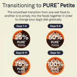 Canidae Grain Free PURE Petite Small Breed Cacciatore Style Dinner Morsels with Lamb and Carrots in Sauce Wet Dog Food