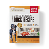 The Honest Kitchen Limited Ingredient Duck Recipe Dehydrated Dog Food