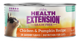 Health Extension Grain Free Chicken and Pumpkin Recipe Canned Cat Food