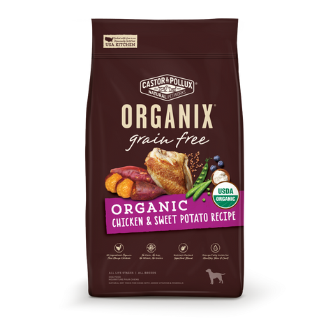 Castor and Pollux Organix Grain Free Organic Chicken and Sweet Potato Dry Dog Food