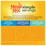 Meow Mix Simple Servings Seafood Variety Pack Wet Cat Food