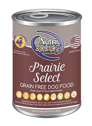 NutriSource Grain Free Prairie Select Canned Dog Food