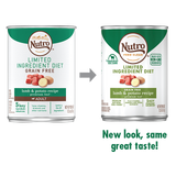 Nutro Limited Ingredient Diet Grain Free Lamb & Potato Pate Canned Dog Food
