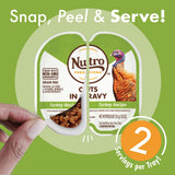 Nutro Perfect Portions Grain Free Cuts In Gravy Real Turkey Recipe Wet Cat Food Trays